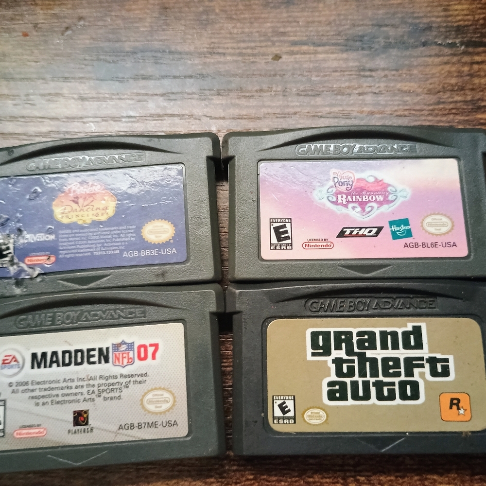 Gameboy advance games